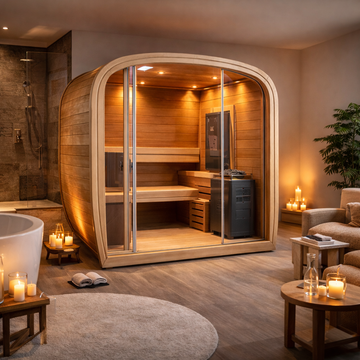 Aurora Barrel Indoor Sauna