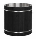 DCT Barrel - 304 Stainless Steel interior with Black Pacific Cedar Exterior