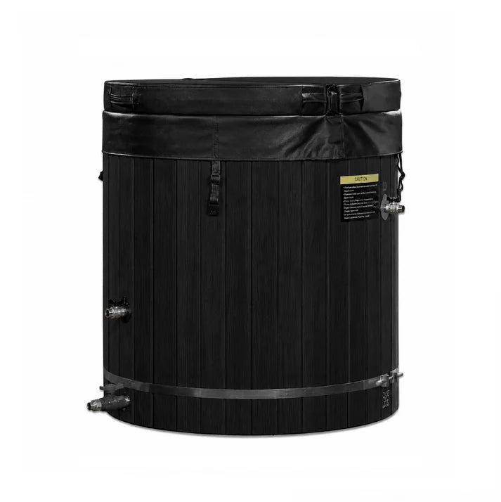 DCT Barrel - 304 Stainless Steel interior with Black Pacific Cedar Exterior