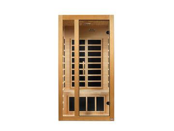 Dynamic Gracia 1-2 Person Hemlock infrared sauna.