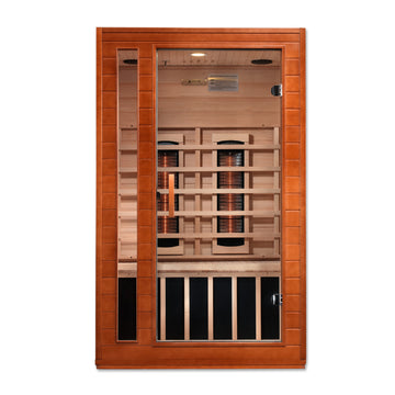 Dynamic Cardoba 2-Person Full Spectrum Near Zero EMF (Under 3MG) FAR Infrared Sauna (Canadian Hemlock) - DYN-6203-02 FS