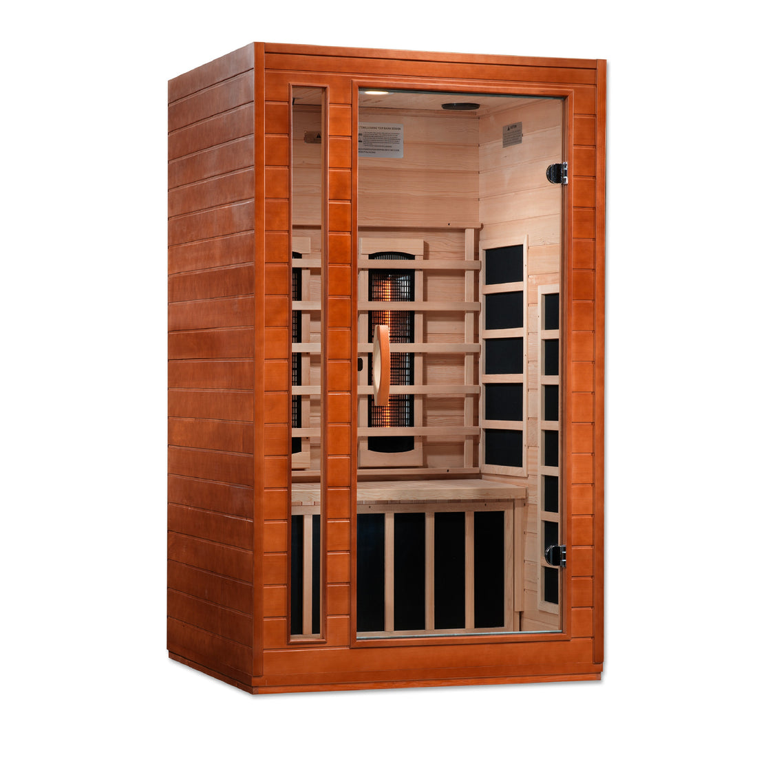 Dynamic Cardoba 2-Person Full Spectrum Near Zero EMF (Under 3MG) FAR Infrared Sauna (Canadian Hemlock) - DYN-6203-02 FS
