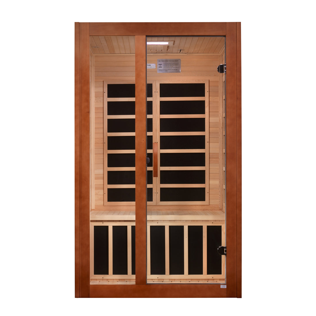Dynamic Santiago Elite 2-Person Hemlock Infrared Sauna