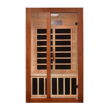 Dynamic Santiago Elite 2-Person Hemlock Infrared Sauna