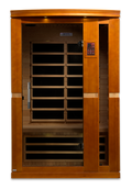 Dynamic Vittoria Elite 2-person infrared sauna Hemlock wood