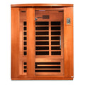 Dynamic Lugano Elite 3-person Hemlock infrared sauna.