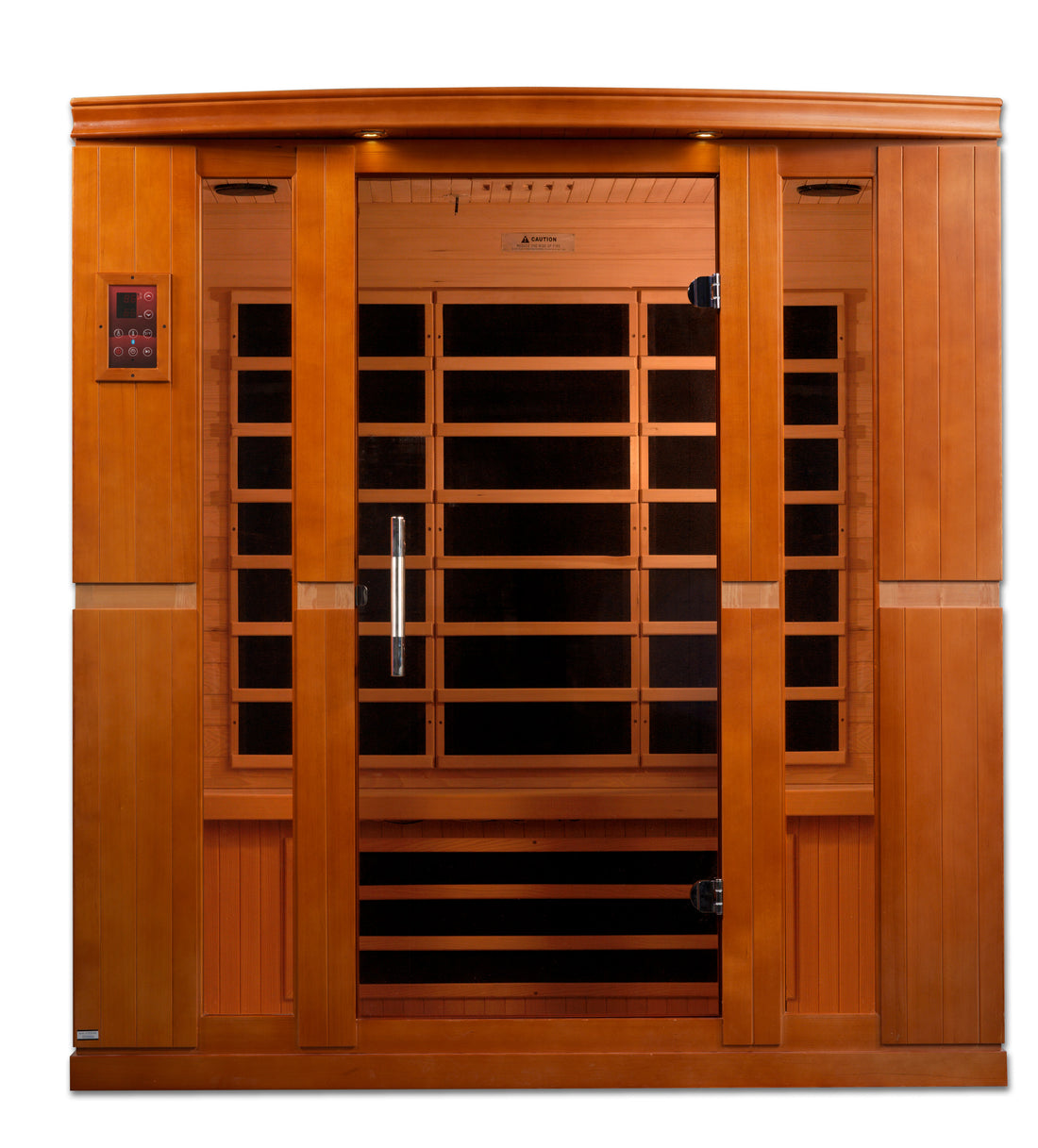 Dynamic Bergamo Elite 4-person Hemlock infrared sauna