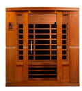 Dynamic Bergamo Elite 4-person Hemlock infrared sauna