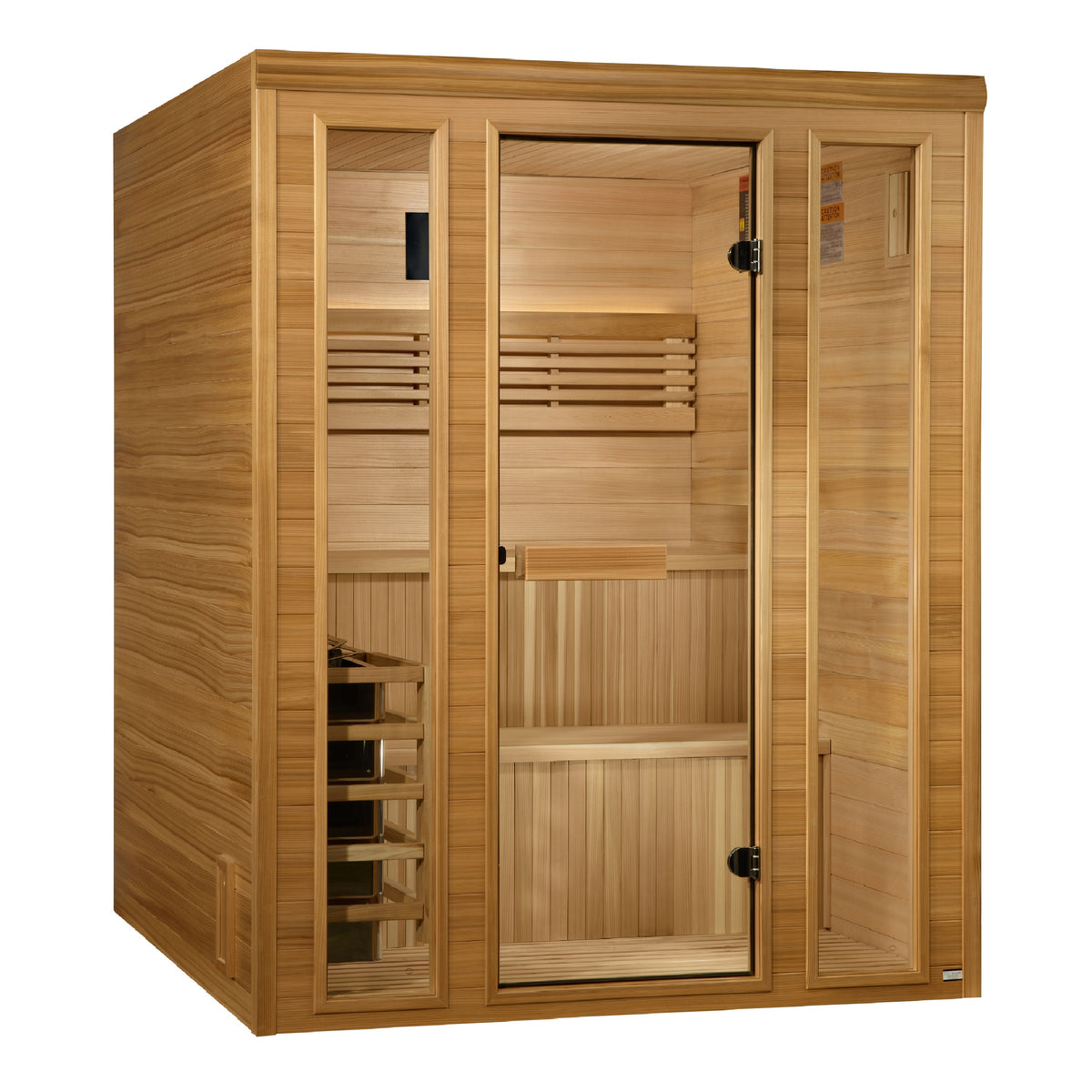 Golden Designs "Engelberg" 4-6 Person Traditional Indoor Sauna (GDI-7060-01)