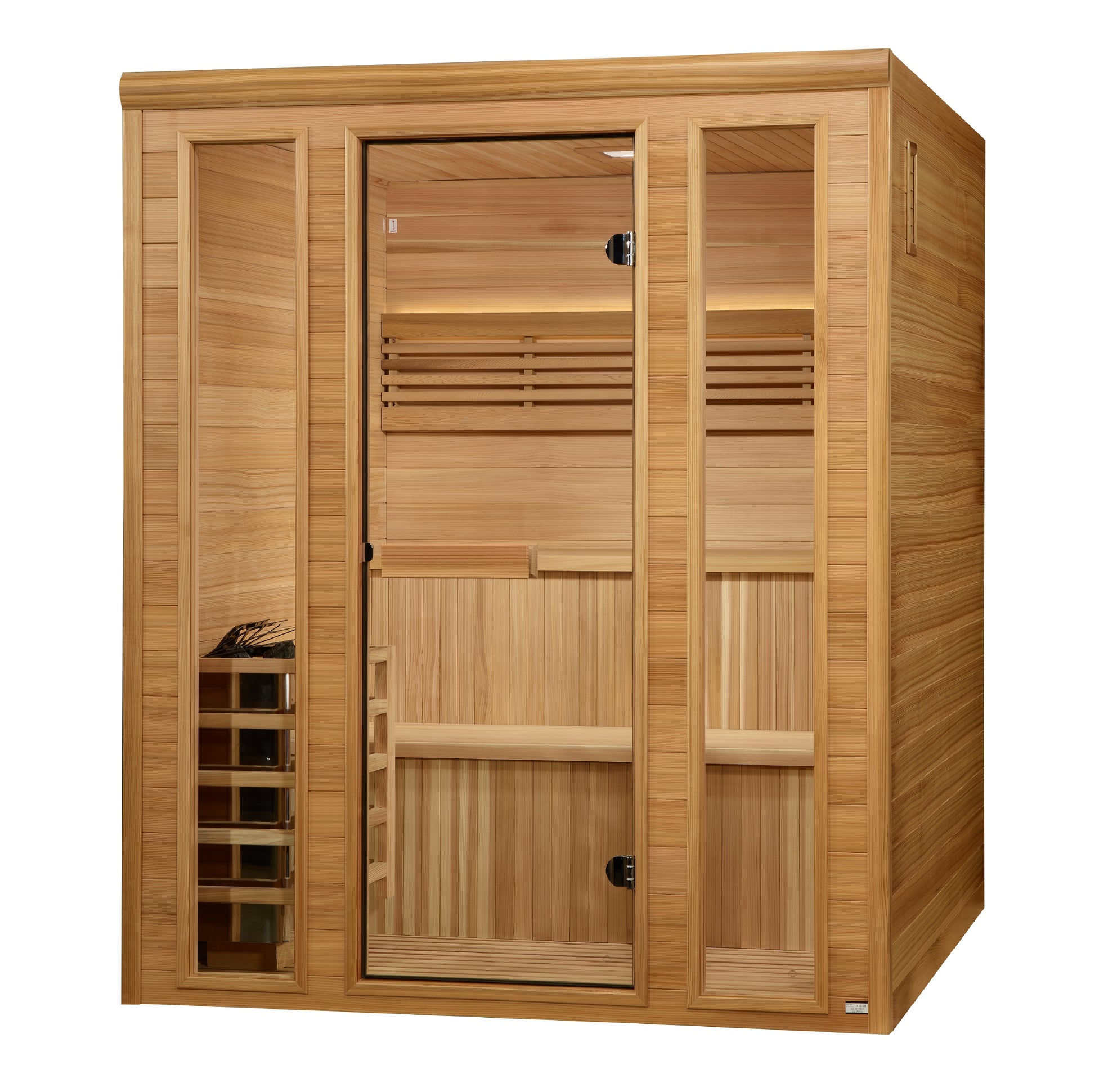Golden Designs "Engelberg" 4-6 Person Traditional Indoor Sauna (GDI-7060-01)