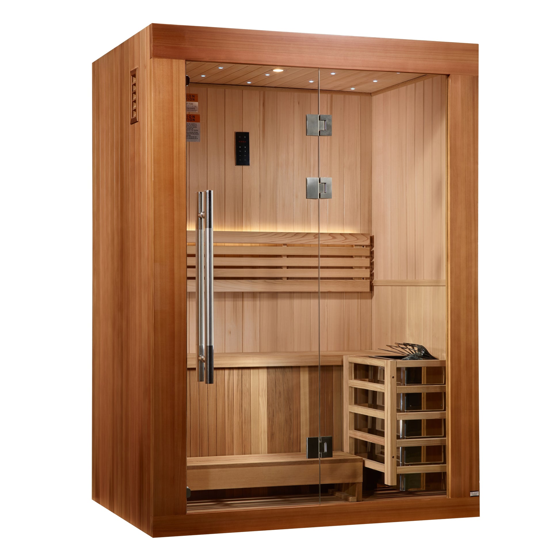 Golden Designs "Sundsvall" 2 Person Traditional Indoor Sauna (GDI-7289-02)