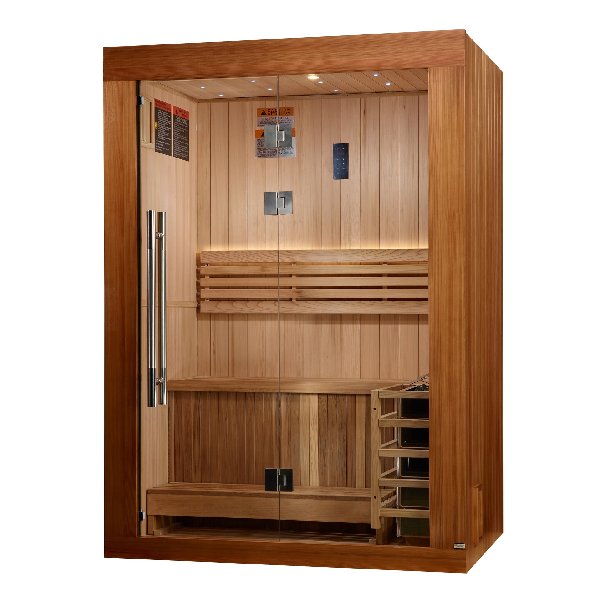 Golden Designs "Sundsvall" 2 Person Traditional Indoor Sauna (GDI-7289-02)