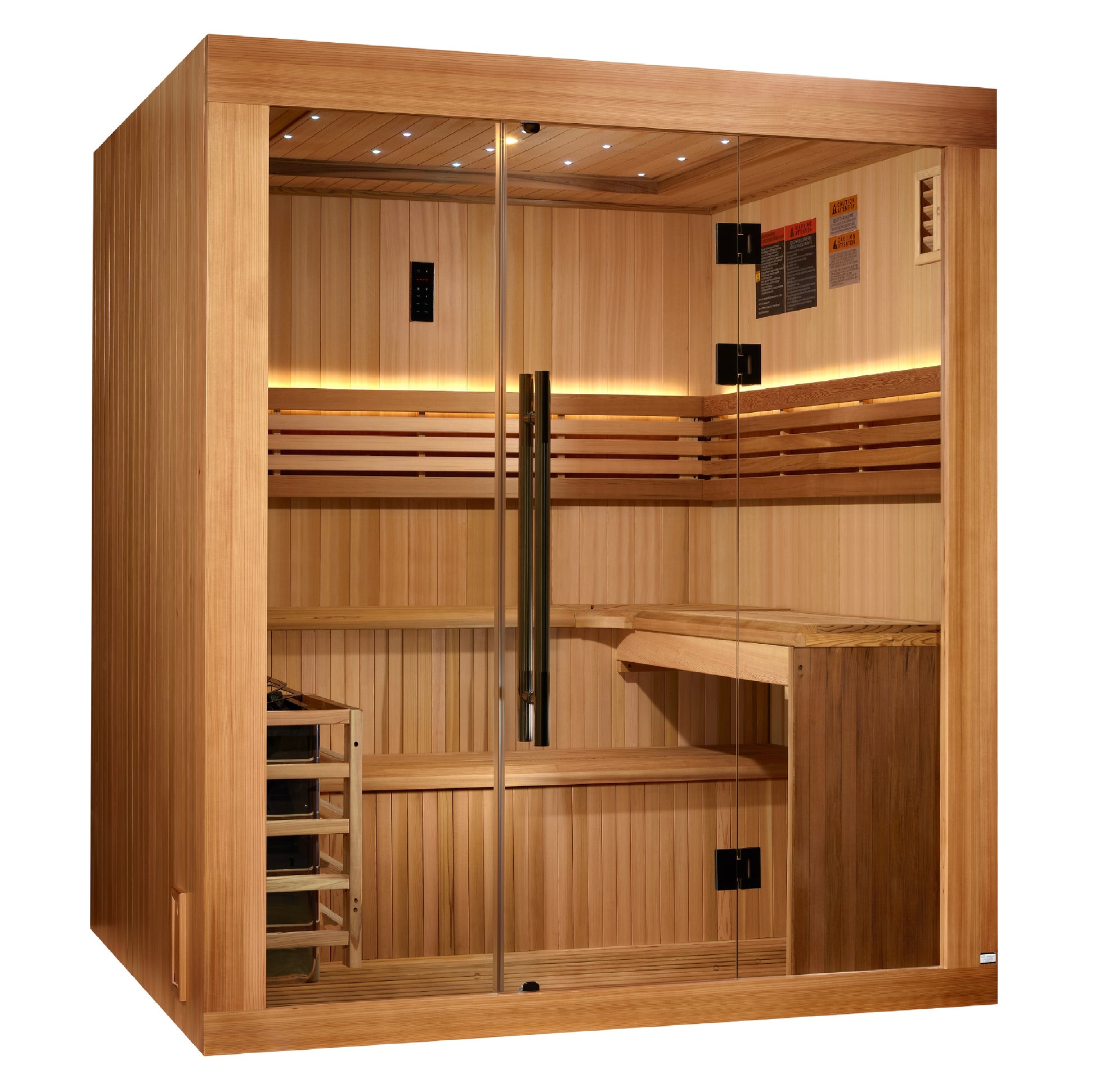 Golden Designs "Oslo" 6 Person Traditional Indoor Sauna (GDI-7689-02)